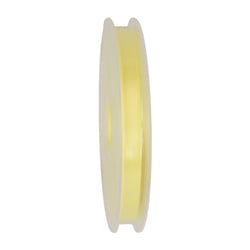 Ruban Satin Double-Face 8mm - Jaune clair