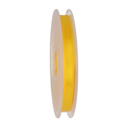 Ruban Satin Double-Face 8mm - Jaune provençal