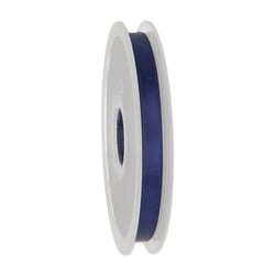 Ruban Satin Double-Face 8mm - Bleu marine