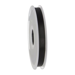 Ruban Satin Double-Face 8mm - Noir