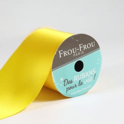 Bobinette Frou-Frou - 4 m x 50 mm - Satin double face - Tournesol