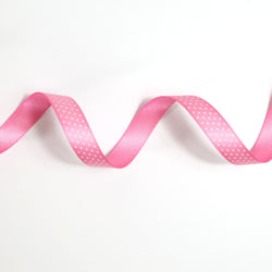 Bobinette Frou-Frou - 5 m x 9 mm - Satin pois - Pommette