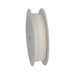Ruban Sergé Coton 14mm Blanc