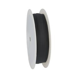 Ruban Sergé Coton 14mm Noir