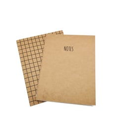 2x carnets A6 - 32p - Kraft - Cultura