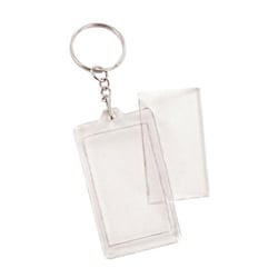 SET 2 PORTE CLE RECT PLAST SET 2 PORTE CLE RECT PLAST