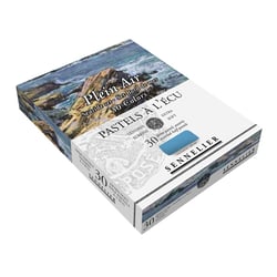 30 demi-pastels à l'écu - Bord de mer