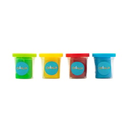 Set de 4 pots de pâte à modeler couleurs primaires - Créalia