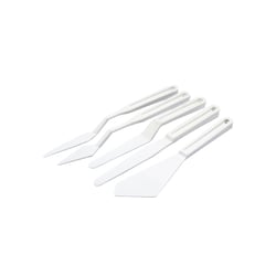 5 couteaux plastique - Monali
