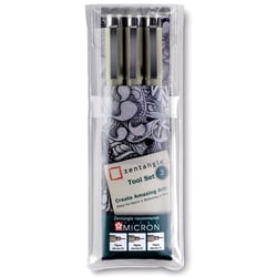Set Zentangle de 3 crayons Pigma Micron