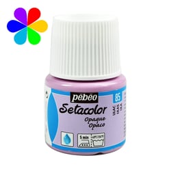 Pot 45 ml peinture tissu Pébéo Setacolor - Lilas - Opaque