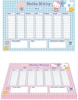 SOUS MAIN HEBDO HELLO KITTY SOUS MAIN HEBDOMADAIRE HELLO KITTY