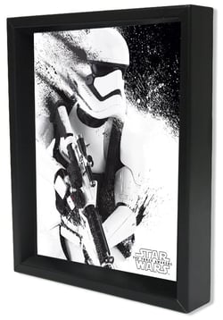 Star wars cadre 3d lenticulaire