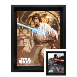 Star Wars Cadre 3D  Lenticulaire Vador Vs Skywalker