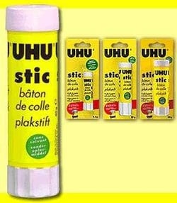 Tube de colle UHU stic blanc 8.2g