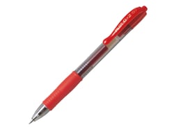 Stylo roller rétractable Pilot - G2 - Rouge - Pointe moyenne