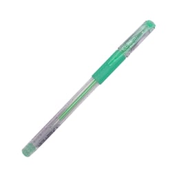 Stylo roller - Vert fluo pailleté - Pointe moyenne - Cultura