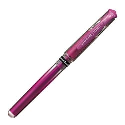 Stylo roller Uni-Ball - Signo Broad Grip - Rose - Pointe large