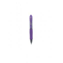 Stylo bille g2 pixie rétractable violet