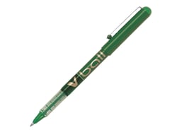 Stylo roller Pilot - V-ball 07 - Vert - Pointe moyenne