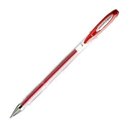 Stylo roller - Rouge - Signo Platine - Pointe moyenne - Uni-ball