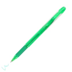 Stylo roller effaçable - Vert - Pointe moyenne - Cultura