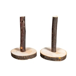 Support déco en bois naturel