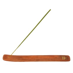 Support pour encens en bâton en bois - Motif fleur de Lotus