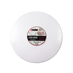 Carton rond - blanc - diamètre 45cm - Gatodéco