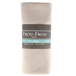 Coupon de tissu Frou-frou - 145 x 50 cm - Jogging glitter douceur mandarine