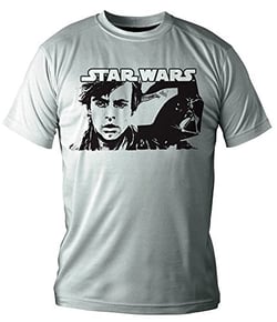 T-shirt blanc vador & luke
