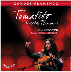 Savarez Tomatito Normal Tension - Cordes pour guitare - nylon plaqué argent - .073 / .083 / .084
