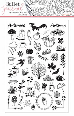 Stampo bullet journal automne