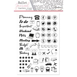 Stampo bullet journal organisation bureau 2