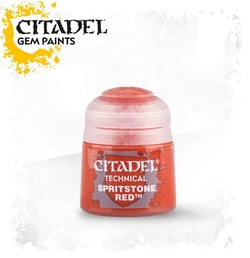 Peinture Citadel Technical - 12 ml - Spiritstone Red