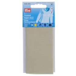 Pièce thermocollante coton beige 12 x 45cm