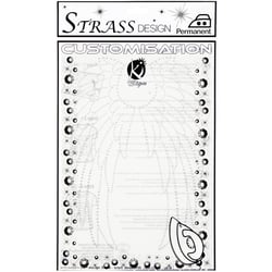 Motif strass - Aile d'ange - KI Sign