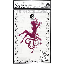 Motif  strass  - Fee glitter - KI Sign