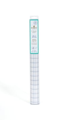 Toile tire-fils 10 fils/cm - 25 ct - 38 x 46 cm