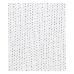 Coupon de tissu Frou Frou - 45x55 cm - Pois argent scintillant
