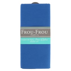 Coupon de tissu - 45x55 cm - Bleu