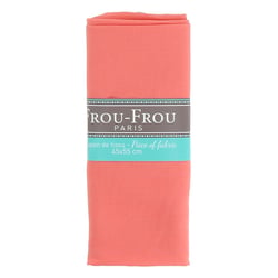 Coupon de tissu - 45x55 cm - Corail