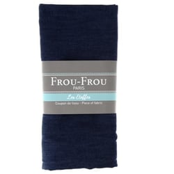 Coupon de tissu Frou-frou - 140 x 90 cm - Jeans 4,5 oz bleu intense