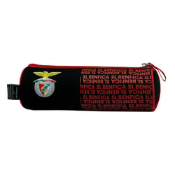 Trousse La Plume Dorée - Benfica Lisbonne - 1 compartiment - Rond - Noir