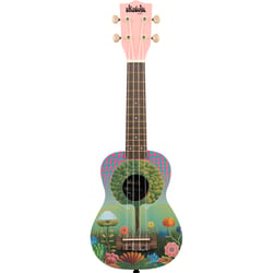 Kala Ukadelic Uketopia - Ukulélé acoustique - Soprano - Rose