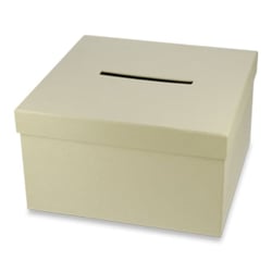 Urne en carton kraft - Carré - 25 cm