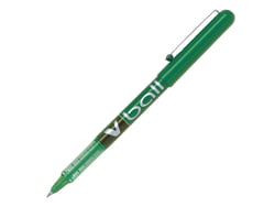 Stylo roller Pilot - V-ball 05 - Vert - Pointe fine