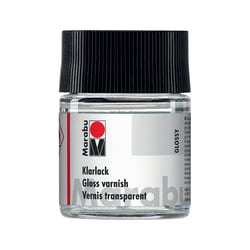 Vernis brillant transparent - Marabu Klarlack 50 ml