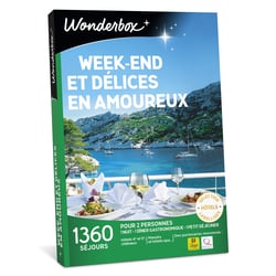 Coffret cadeau - Week-end et délices en amoureu