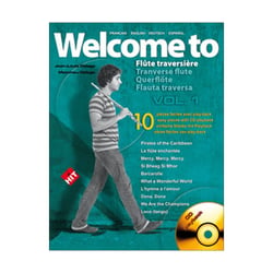 Welcome to flûte traversière Si bémol Vol.1 - Partition Flûte traversière